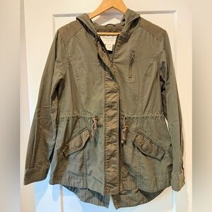 American Rag Olive Green Hooded coat